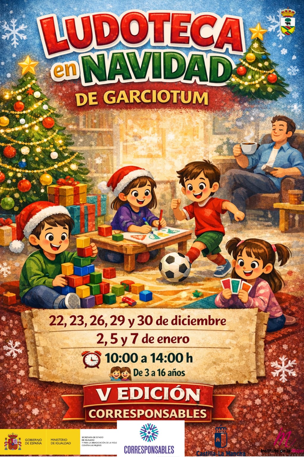 LUDOTECA EN NAVIDAD GARCIOTUM
