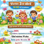 Búsqueda de huevos de Pascua Garcitoum