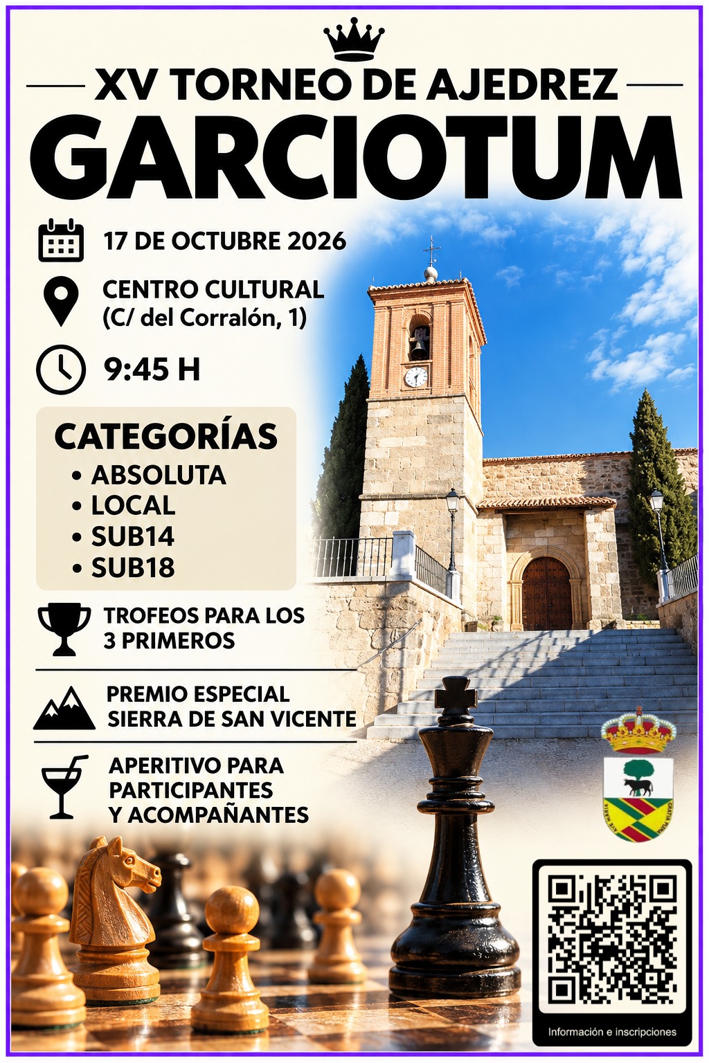 XV Torneo de Ajedrez Garciotum 2026